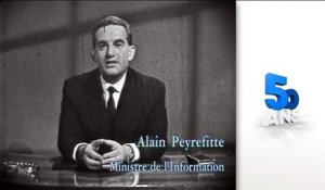 Alain Peyrefitte : création de la television regionale en Champagne-Ardenne