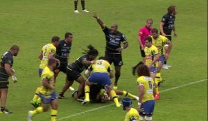 TOP14 - La Rochelle - Clermont : 6-44 - ESSAI Arthur ITURRIA (CLE) - Saison 2015/2016