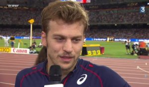 Christophe Lemaître : "Je n'étais pas prêt pour le 100m"