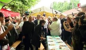Fête de la rose : Arnaud Montebourg aux côtés de Yanis Varoufakis