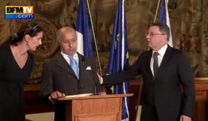 Laurent Fabius victime d'un bref malaise à Prague