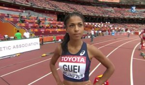 Floria Gueï en qualification du 400m