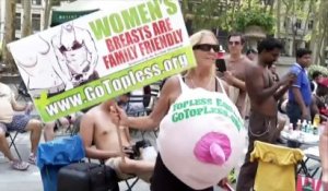 A New York, ces femmes se battent pour pouvoir montrer leurs seins