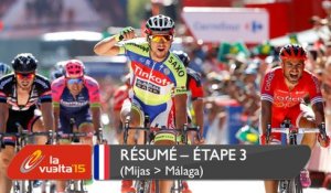 Résumé - Étape 3 (Mijas / Málaga) - La Vuelta a España 2015