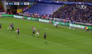 Bruges VS Manchester United - Regard de Louis Van Gaal