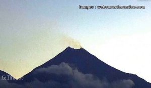 Images impressionnantes d'une éruption volcanique au Mexique