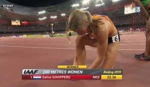 Mondiaux d'Athlétisme : Dafne Schippers survole sa demi-finale sur 200m