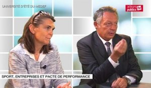 Thierry BRAILLARD participe au débat" Sport, Entreprises et pacte de performance"
