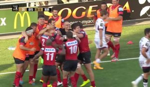 TOP 14 - Résumé Oyonnax - Bordeaux-Bègles: 37-18 - J2 - Saison 2015-2016