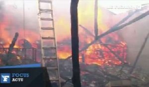Espagne : un incendie ravage la Galice