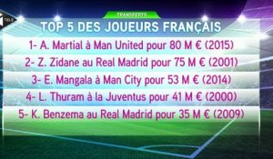 Martial, le footballeur français le plus cher de l'histoire