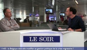Le 11h02: « Il y a urgence pour la Belgique et l’Europe de modifier leur gestion politique de la crise migratoire »