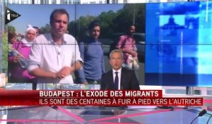 Budapest: plus d'un millier de migrants marchent vers l'Autriche