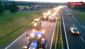 Agriculteurs. 200 tracteurs convergent vers Morlaix