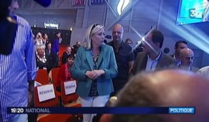 Université d'été du FN, Jean-Marie Le Pen fait sécession
