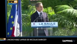 Nicolas Sarkozy : Son terrible lapsus qui fait polémique