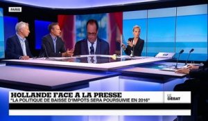 Hollande face à la presse : migrants, Syrie, climat, croissance au cœur du discours  (partie 2)