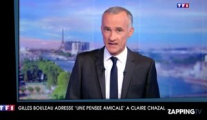 Claire Chazal virée : Gilles Bouleau lui rend hommage en direct sur TF1