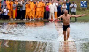 Un moine court 125 mètres sur l'eau (ou presque) ! - Le rewind du mardi 8 septembre 2015 !