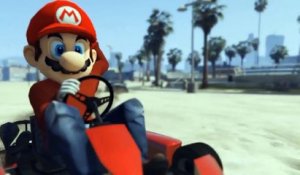 Mario Kart dans GTA V
