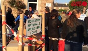 Plouezec : les parents bloquent l'école maternelle pour réclamer l'ouverture d'une classe