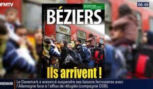 Robert Ménard détourne une photo des migrants - ZAPPING ACTU DU 10/09/2015