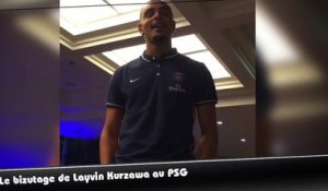 Le bizutage de Layvin Kurzawa au PSG