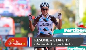 Résumé - Étape 19 (Medina del Campo / Ávila) - La Vuelta a España 2015