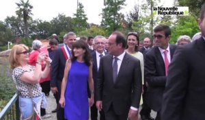 VIDEO (41) Hollande au zoo de Beauval : les visiteurs l'appareil en main