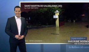 Intempéries : inondations dans le Gard et l'Ardèche