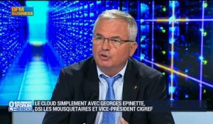 Le cloud simplement : Georges Epinette, vice président du CIGREF