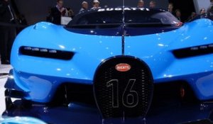 Bugatti Vision Gran Turismo en direct du salon de Francfort 2015