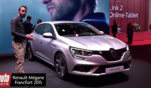 Renault Mégane 4 2016 : la vidéo de la nouvelle compacte à Francfort