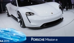 Porsche Mission E concept  en direct du salon de Francfort 2015
