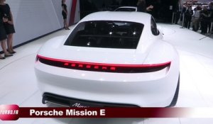 Live Francfort 2015 : le Porsche Mission E présenté par Antoine Arnoux