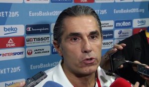 Eurobasket 2015 - Scariolo : "Je suis très fier"