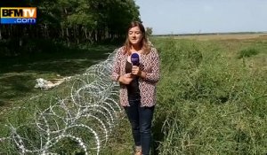 Une nouvelle frontière de barbelés entre la Hongrie et la Croatie