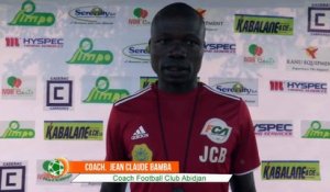 ‪#TournoidesTalentsdesLagunes‬ ‪#Foot225‬ ‪#IvoireAcadémie‬ - Interview du coach Bamba (CFA) - Septembre 2015