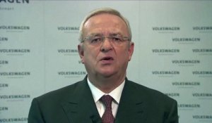 Le patron de Volkswagen "infiniment désolé"
