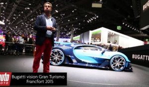 Bugatti Vision Gran Turismo : pas du même monde [VIDEO A FRANCFORT]