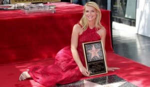 Claire Danes reçoit enfin son étoile sur l'Hollywood Walk of Fame