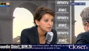 Bourdin Direct : Najat Vallaud Belkacem réagit aux propos d'Emmanuel Macron, mercredi 30 septembre
