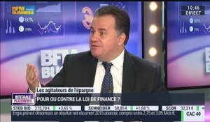 Les agitateurs de l'épargne (3/3) : Jean-François Filliatre VS Jean-Pierre Corbel :  Pour ou contre la loi de finance - 01/10