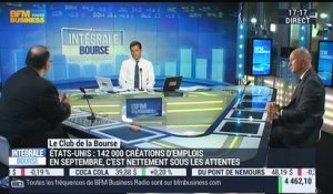 Le Club de la Bourse: Christian Parisot, Franck Dixmier et Alexandre Baradez - 02/10