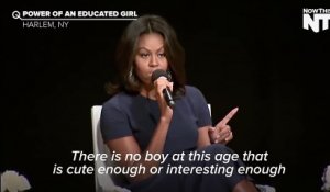 Michelle Obama donne ses conseils aux jeunes filles