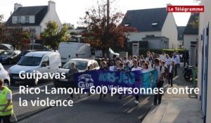 Guipavas. Rico-Lamour. 600 personnes contre la violence