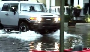 Aux États-Unis, la ville de Charleston est sous les eaux