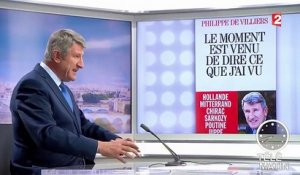 Les 4 Vérités : Philippe de Villiers : "Giscard, Chirac et Hollande sont des analphabètes de l'histoire"