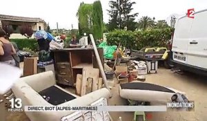 À Biot, les habitants constatent les dégâts
