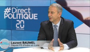 Pourquoi la gauche Hollande/Valls est-elle si proche de la droite libérale? Laurent Baumel répond à vos questions dans #DirectPolitique